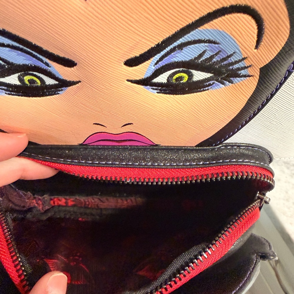 Disney Evil Queen Backpack - Black, White, Red - Picture 2 of 5